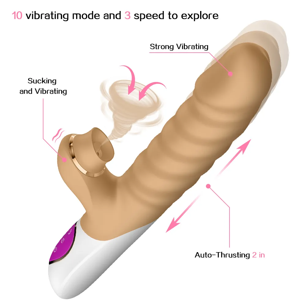 USB-Dildo, Zungensauger, Vibrator, G-Punkt-Klitoris-Stimulator, weibliche Vagina, Saugen, vibrierender Masturbator, sexy Werkzeuge für Frauenspielzeug