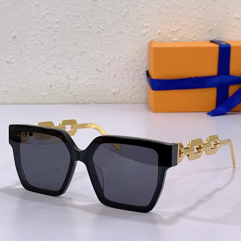 新しいショースタイルZ1481E男性女性サングラスユニークな四角いフレームブラックレディース眼鏡UV保護最高品質オリジナルボックス276Z