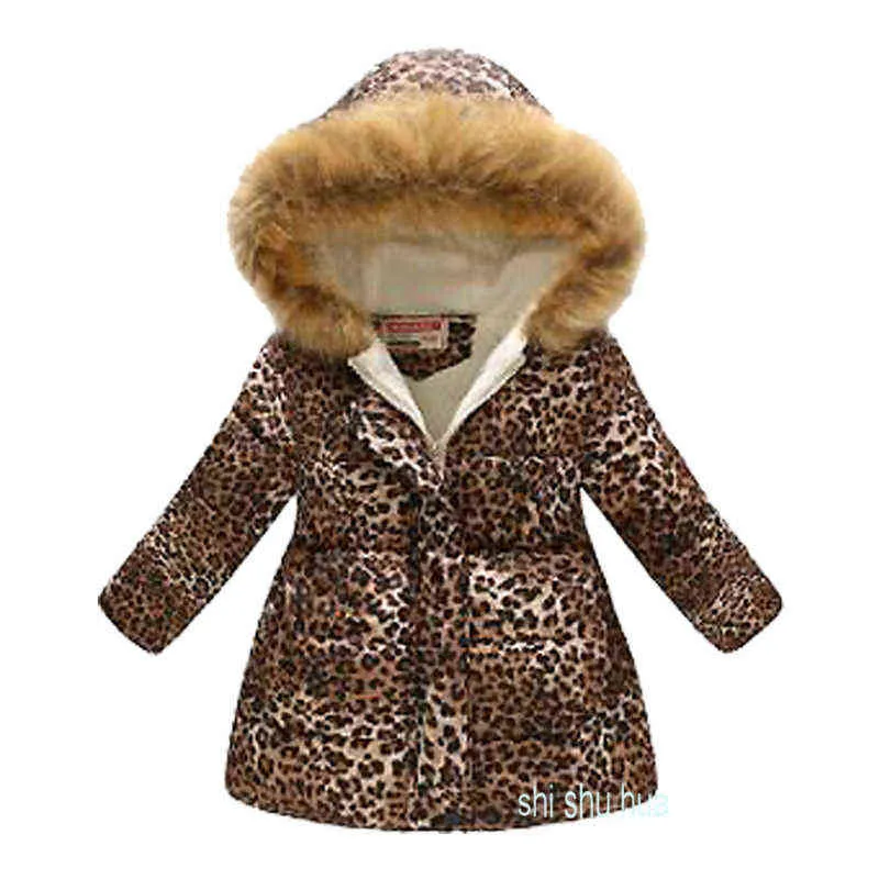 Bebek Erkek Kış Kapşonlu Pamuk Ceket artı Kadife Sıcak Kızlar Kıyafetleri Çiçek Uzun Ceket Dış Giyim Kalın Moda Kalitesi Giyim J220718