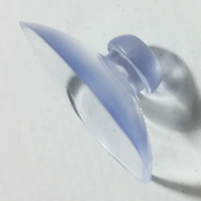 et 35 mm Fongo Testa Finota PVC Fish Glass trasparente in vetro perforato di aspirazione trasparente decorazione finestre Auto matrimoni 220527