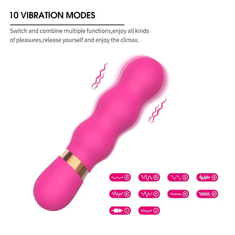 Mini Vagina Dildo Vibrator Clitorador de várias velocidades Gluxo Anal Toys sexy Produtos de produtos eróticos para adultos homens íntimos