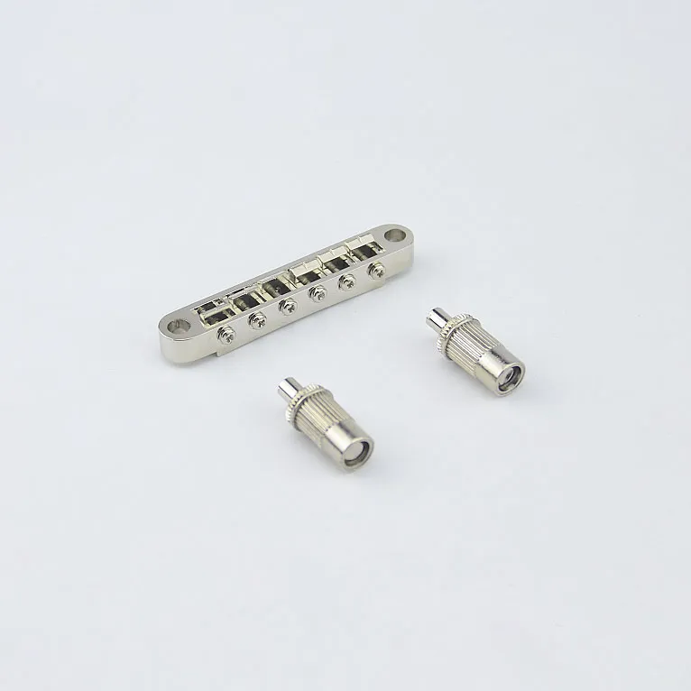 Ponte e arremate de guitarra elétrica Nickel Tune-O-Matic