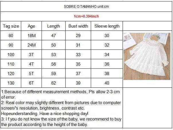 Autumn Kids Dresses For Girls Spring Cute Little Girl Long Sleeve Princess Dress Lace Collar Jacquard Weave Toddler Kids Costume G220428