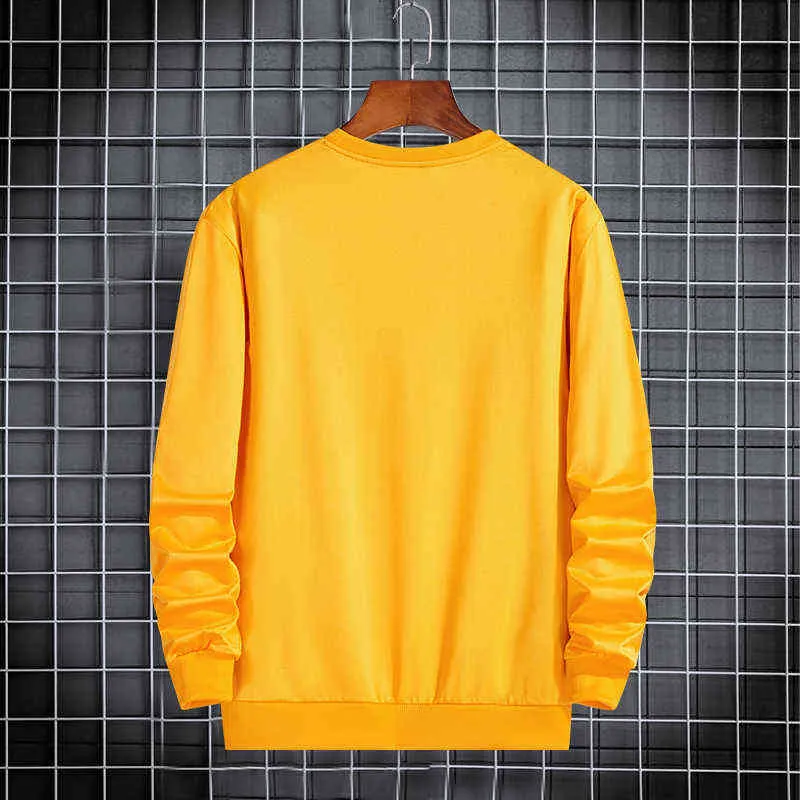 Spring Men Sweatshirt Hiphop Loose Hoodies Men Streetwear Solid Color Sweater Tops 2022 New Sweatshirts Men Casual Tracksuit L220730