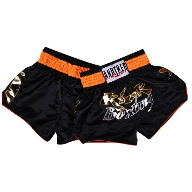 Pantalones cortos de Kickboxing para adultos, ropa de lucha corta Mauy Thai para hombres y mujeres, ropa de MMA Bjj Fighting Sanda, uniforme de entrenamiento de boxeo 2206018381878