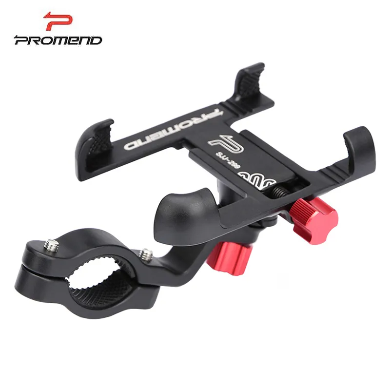 Promend 360 Rotatif Vélo Mobile En Aluminium Réglable Support De Vélo Antidérapant Support De Téléphone Support Vélo Support 220727