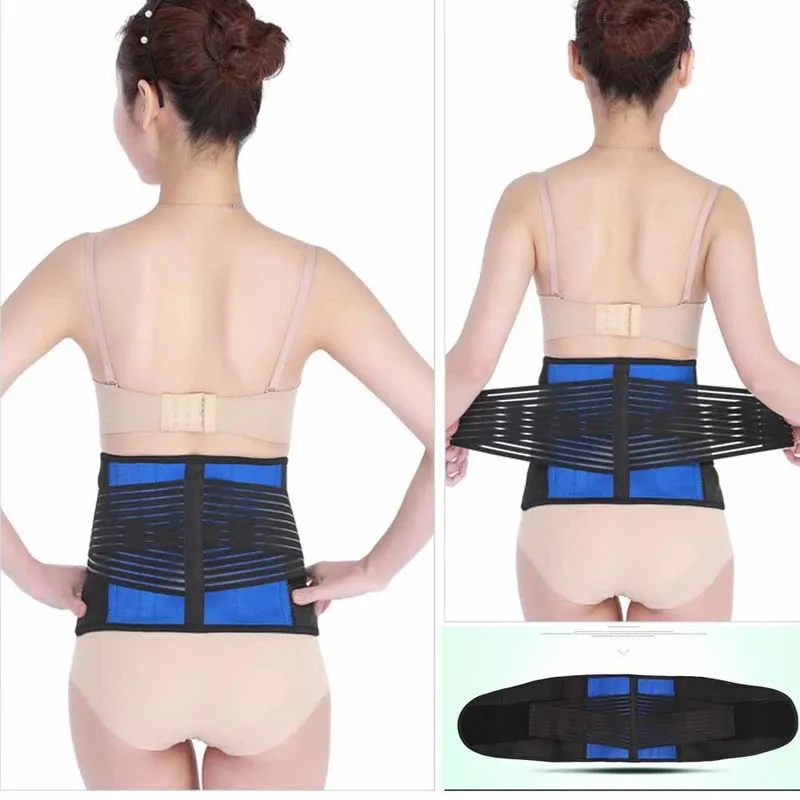 TCARE Lumbal Back Brace Support Belt - Massage Band för nedre ryggmärtor för Herniated Discisciatica och Scolios för unisex 220812