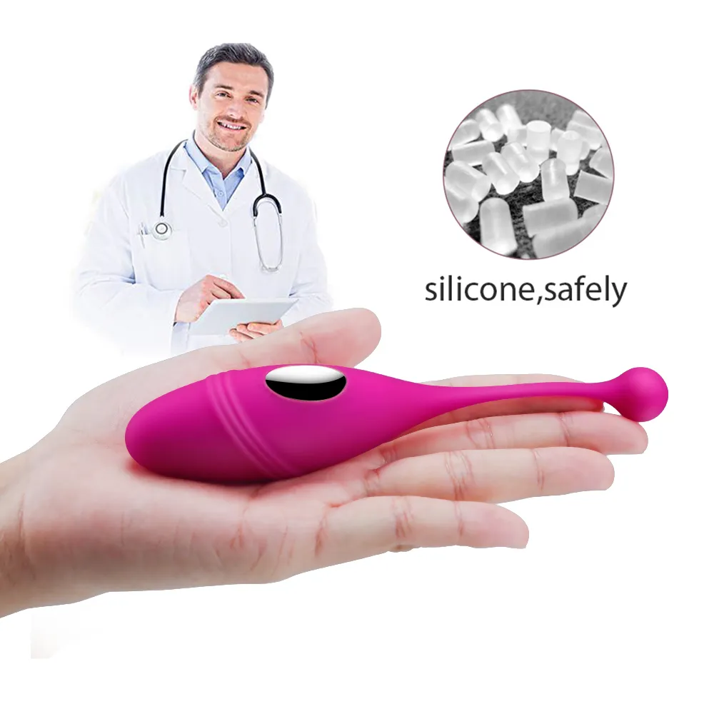GELUEGEE bezprzewodowe pilot pilot wibrujący jajka silikonowa seksowna zabawka dla kobiet wibracje USB Masaż Masaż dla dorosłych produkt