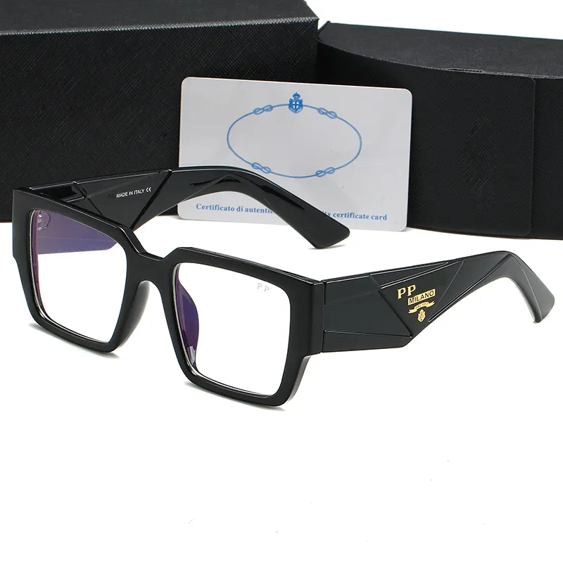 Topp lyxiga solglasögon Polaroid Lens Designer för kvinnor Mens Fashion Goggle Senior Eyewear For Women Eyeglasses Frame Vintage PC F213H
