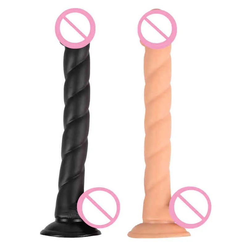 NXY-Dildos, Analspielzeug, Dunn, superlanger und großer Penis, Saugnapf, gefälschte weibliche Masturbation, Simulation, lustige Produkte für Erwachsene, 0324