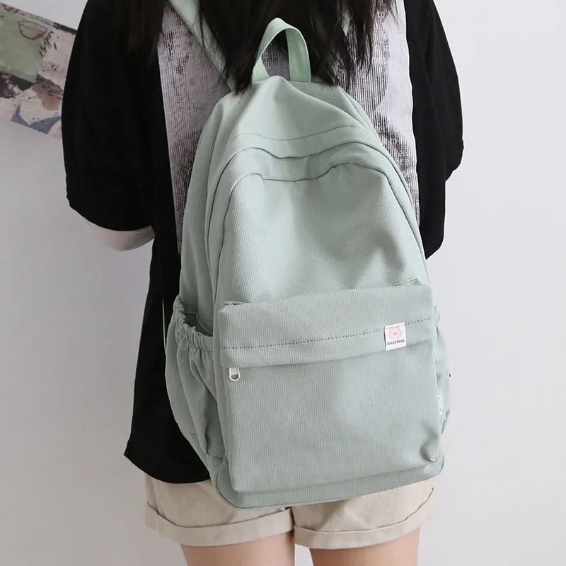 2022GGS marke design frauen bagFemale Abteilung Plaid Rucksäcke für Frauen Wasserdicht Schule Rucksack Tasche Koreanische Große Kapazität