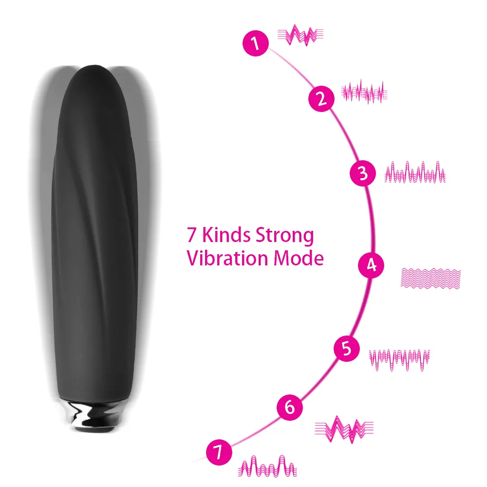 IKOKY Kugelvibratoren, 7 Geschwindigkeiten, sexy Spielzeug für Frauen, Erwachsene Produkte, G-Punkt-Massagegerät, Vagina, Klitoris-Stimulator, Hintern, Analplug, Dildo