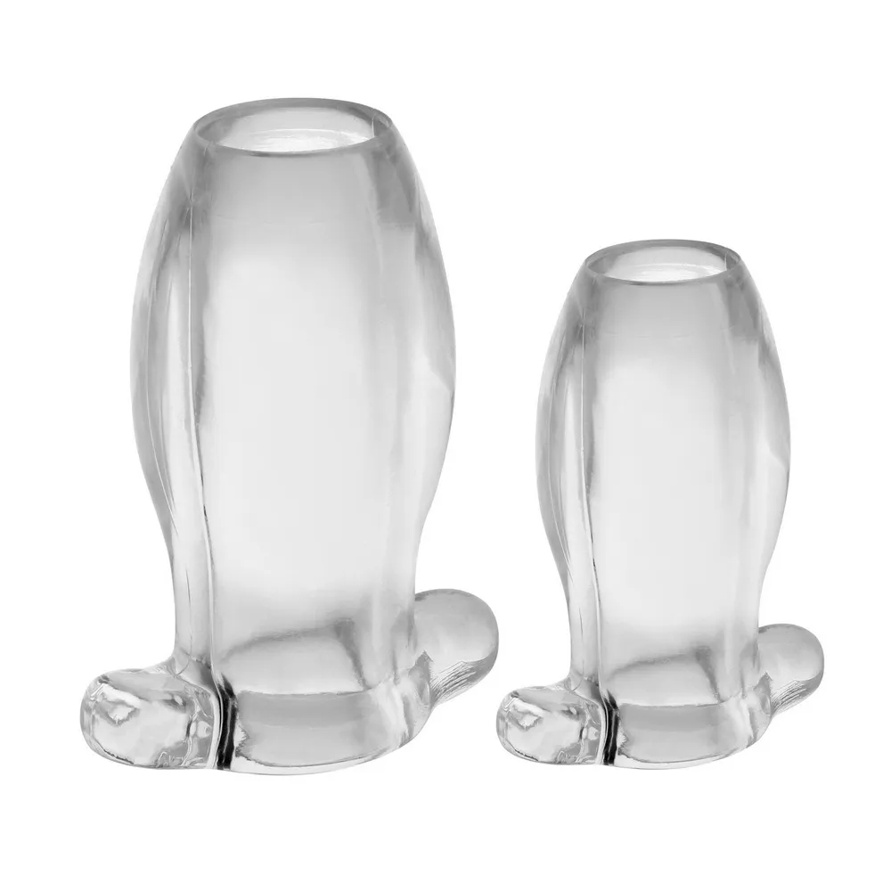 Transparent Hollow Anal Plug sexy Products Butt Expansion Toys for Women Anus Dilator