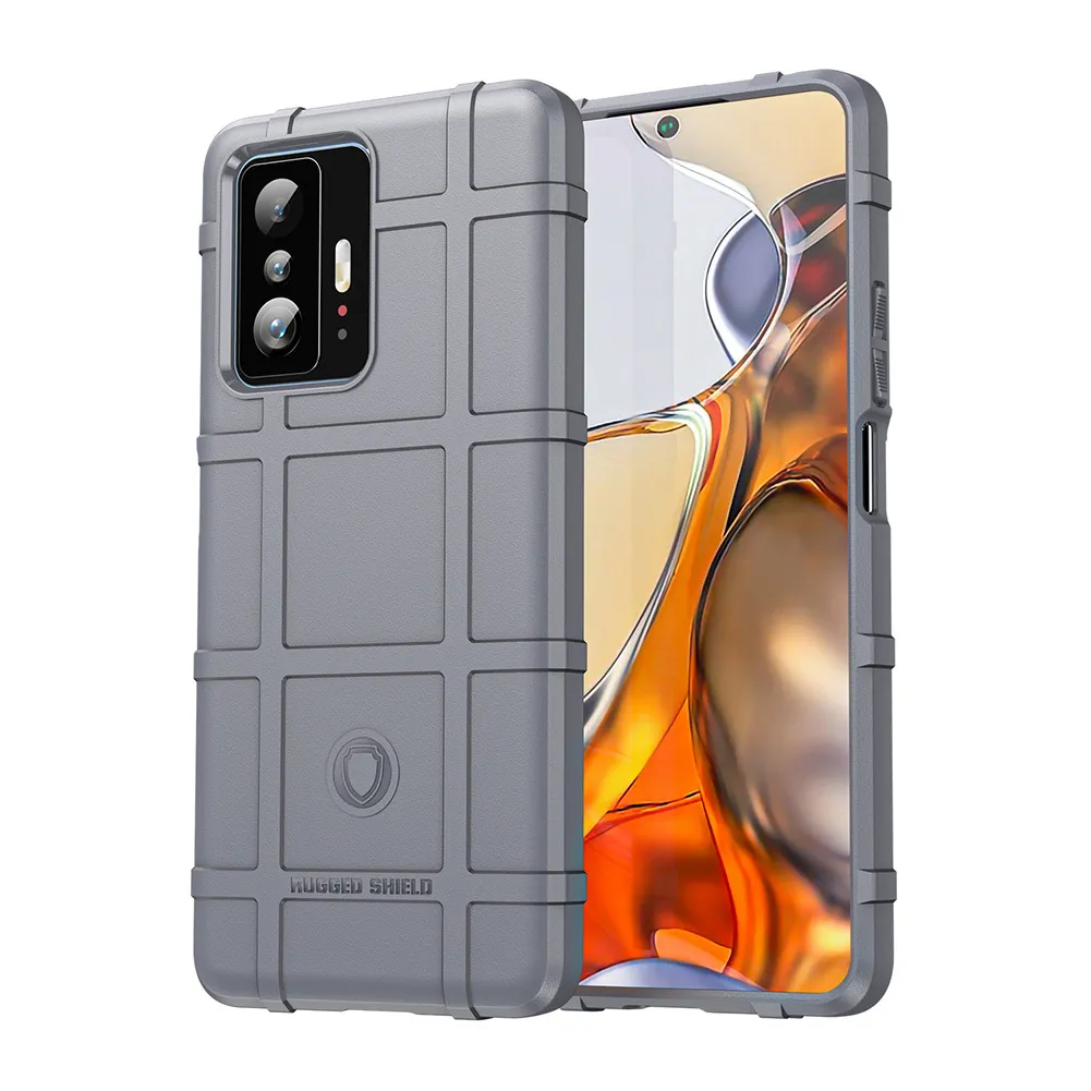 Rugged Silicone Protector Shockproof Cases For Mi 10 Note 10 5g Poco F3 M3 Pro Note 9t Mi 11t Pro Max 5g Rear Cover Deep Coke