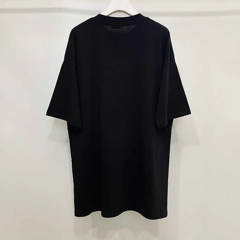 I'LL Will Show You My VETEMENTS T-Shirts Men Women Oversized Casual VTM Top Tee Vetements Embroidery Black White T Shirt