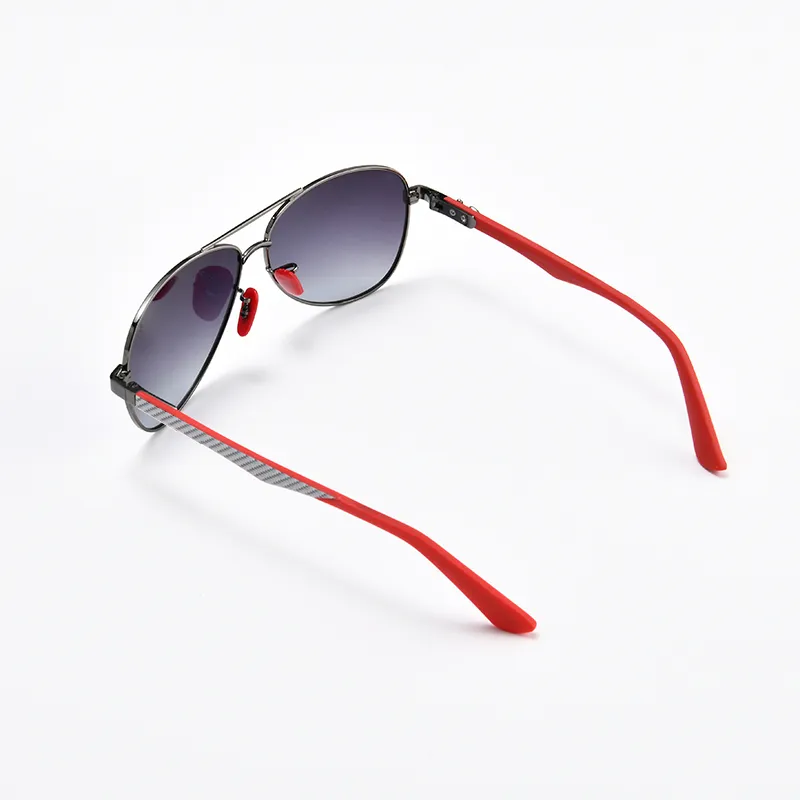 Брендовые винтажные алюминиевые поляризованные солнцезащитные очки, классические солнцезащитные очки-пилоты с покрытием, оттенки линз для мужчин и женщин, полный набор Box255A