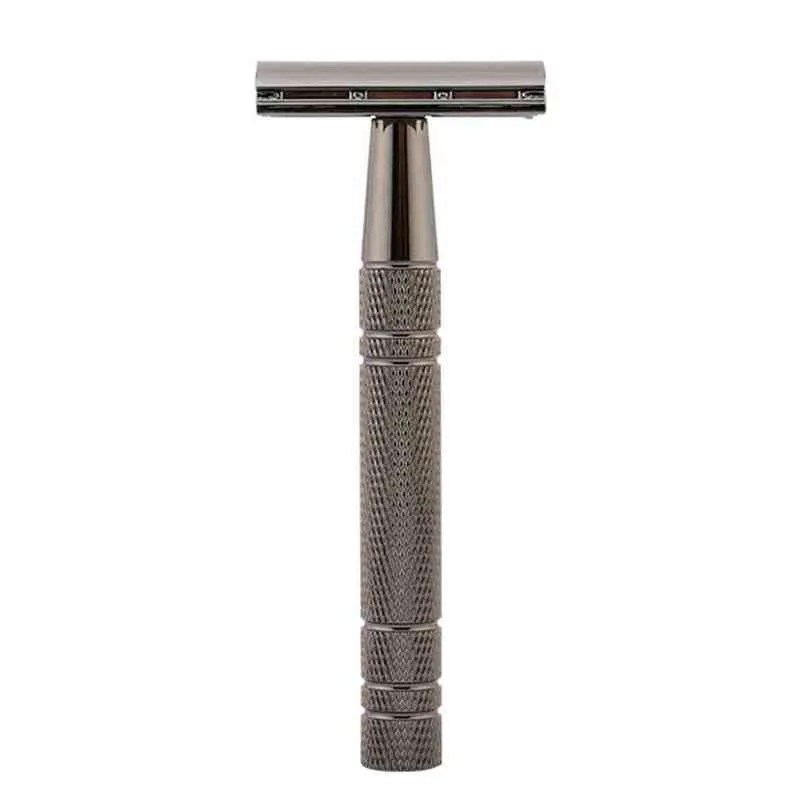 Nxy navalha de segurança de borda dupla vintage metal lâmina única navalha clássica de barbear úmido manual se encaixa em lâminas de barbear padrão 2204141856816