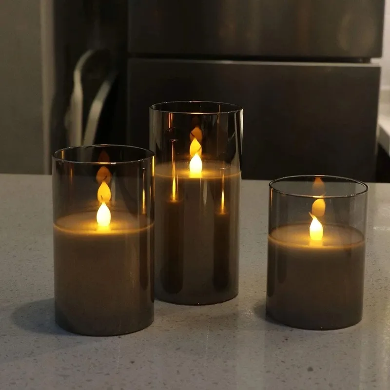 светодиодные свечи легкие романтические винтажные свечи