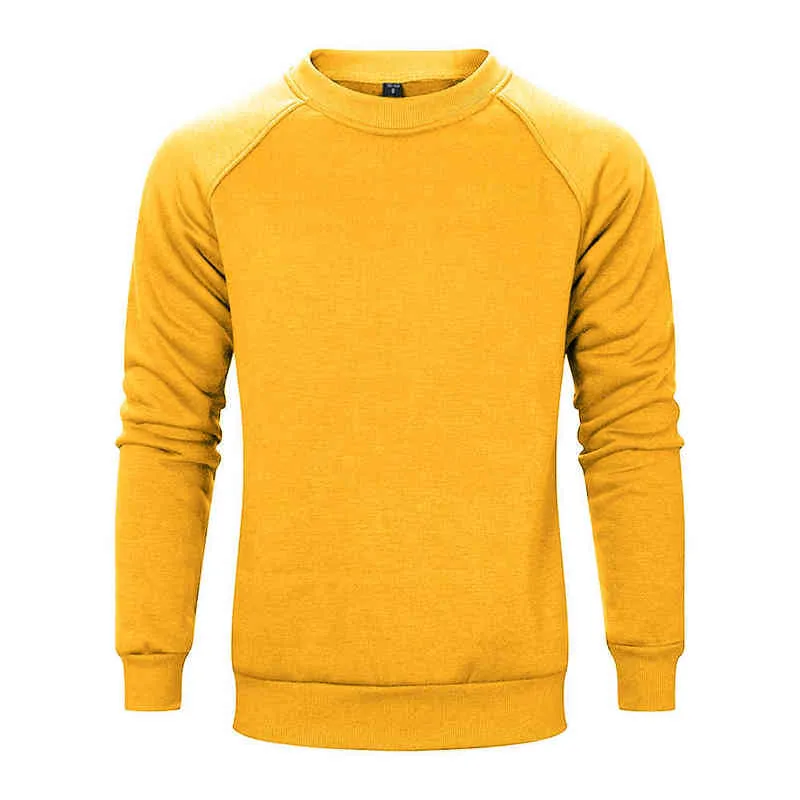 Men Hoodies Spring Casual Hoodie Sweatshirts Men Spring O-Neck Sweatshirt Manne Manne Solid Color Sweatshirt Streetwear Tops L220801