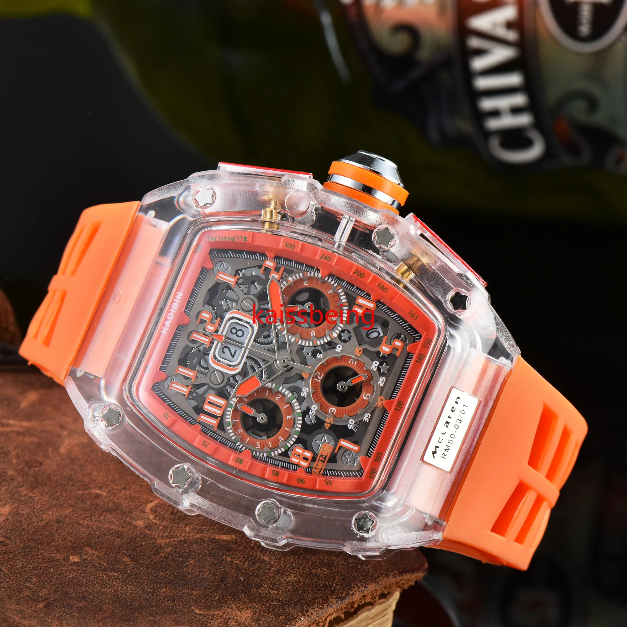 138 Watch Casual Fashion Men's Quartz Watch Super Invincible Date Men's Watch Whole Watches246S
