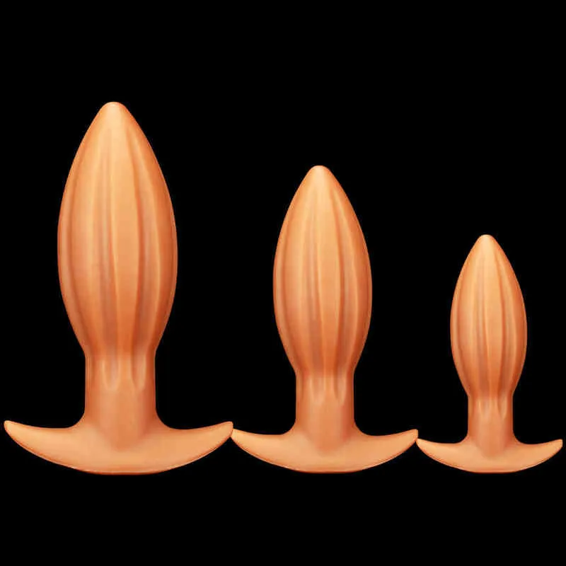 Dildo 3 dimensioni giocattoli del sesso anale grande butt plug dilatador massaggiatore prostatico uomini donna gay adulto ano stimolatore di espansione perline 0803