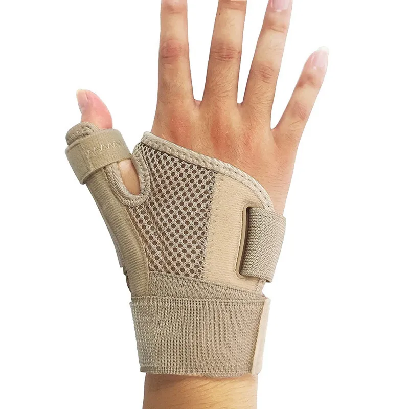 柔軟なスプリント手首の親指サポート腱炎関節炎通気性サムプロテクターガード右手と左手220812