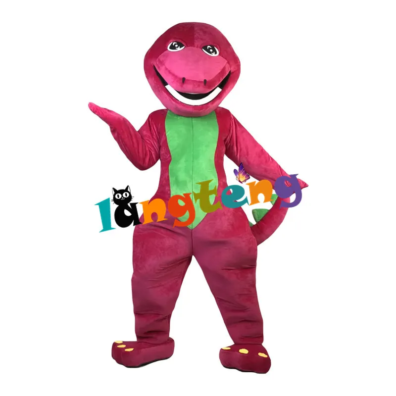 Mascot boneca traje 954 roxo dragão monstro mascote traje adulto fursuit vestido dos desenhos animados roupas carnaval