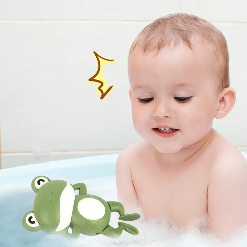 Toys para bebês Flexível Carroce Bath Bath Bath Bathtub Bathtub Soft EVA Education Education Diy Sticker Puzzles Toys 220531