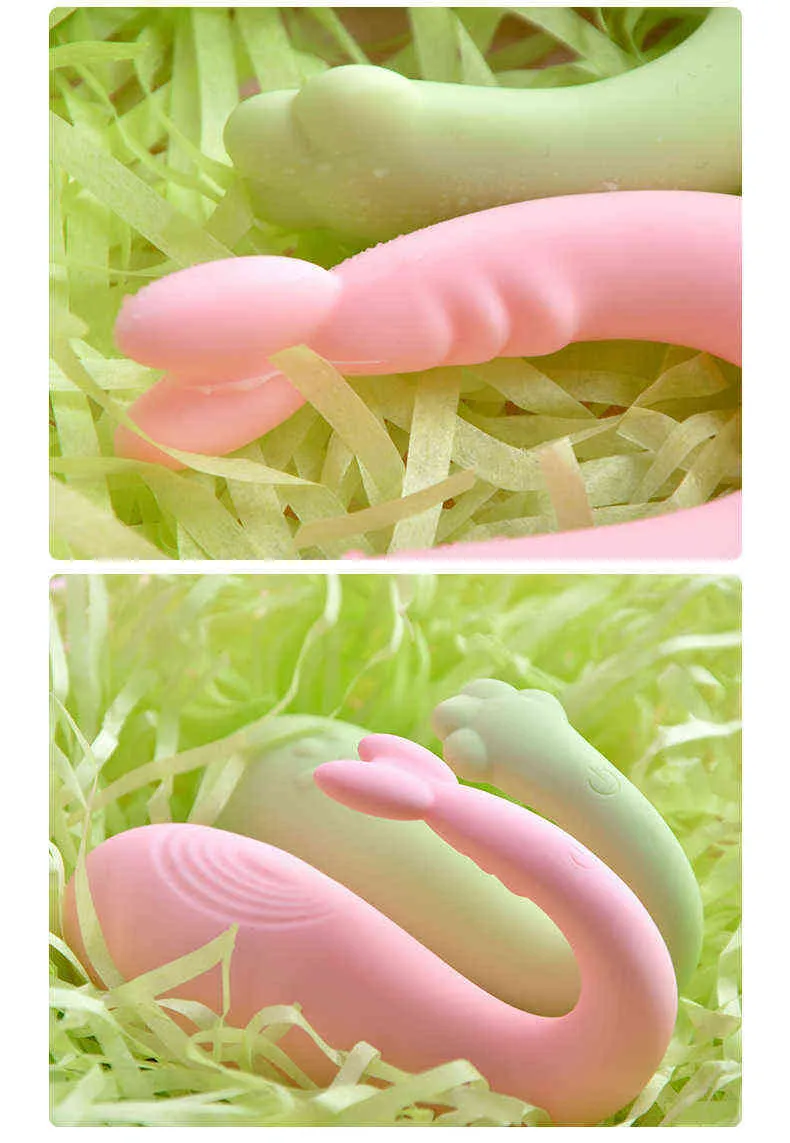 Nxy Eggs Vibrating and Teasing Cute Pet Dispositivo de masturbación femenina Mute Impermeable Sexy Jumping Egg para usar juguetes sexuales cuando Eoing Out 220421