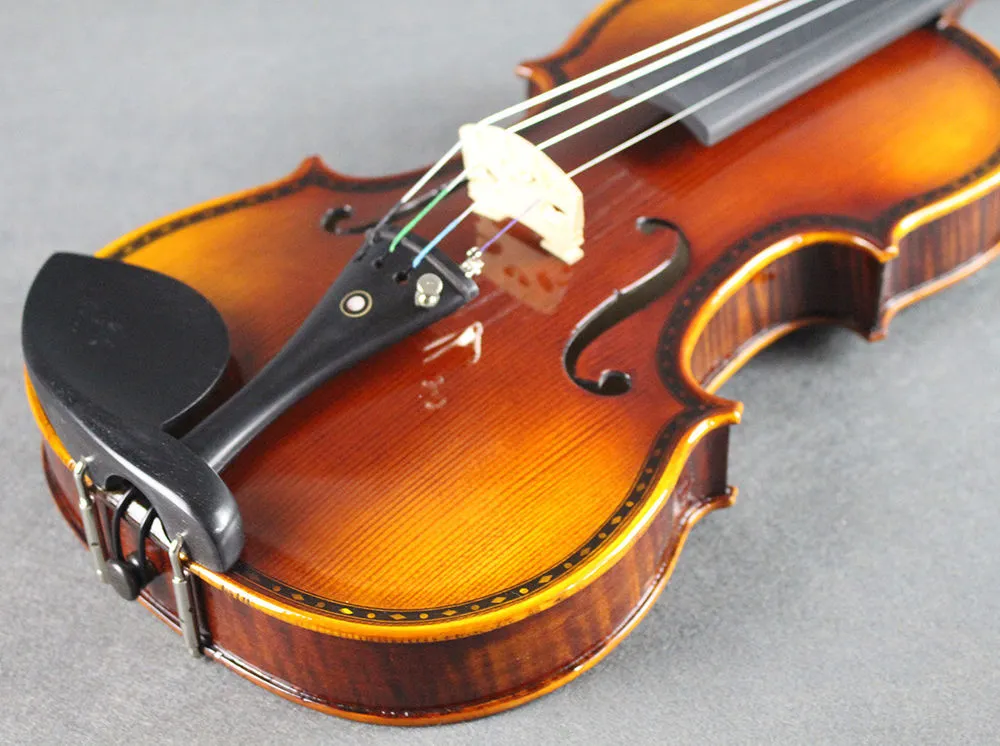고급 순수 수제 루오이디아 패턴 바이올린 성인 수입 유럽 소재 전문 바이올린 4/4 악기