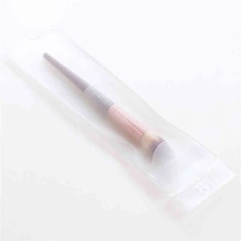 NXY pinceau De maquillage café 2 pièces es ensemble poudre fond De teint fard à paupières cils sourcil pour comédies Brochas De Maquillaje 0406