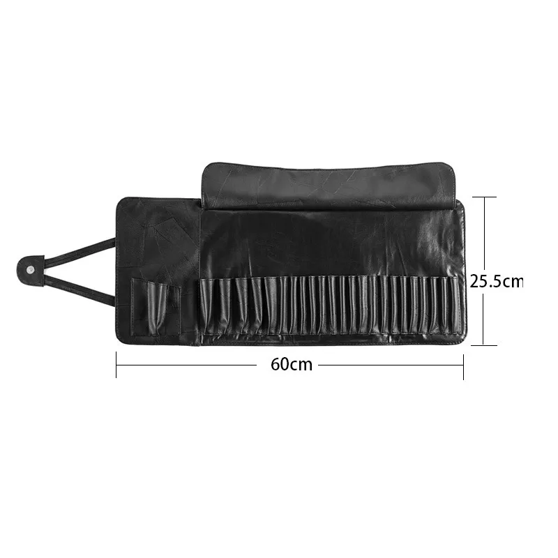 Jimwood Make -up Pinsel Hülle leerer tragbarer Halter Organizer Beutel Tasche PU Cosmetic Pinsel Beauty Bag Tools 220722