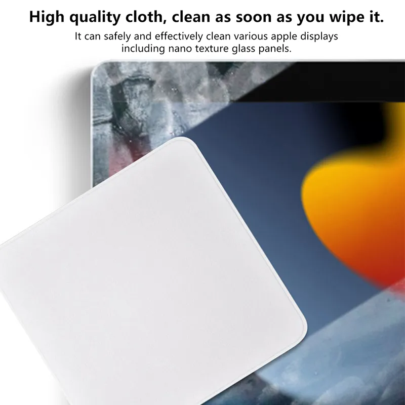 Polishing Cloth for Apple iphone 11 NanoTexture Screen Cleaning iPad Pro Watch Display Cleaner 220727