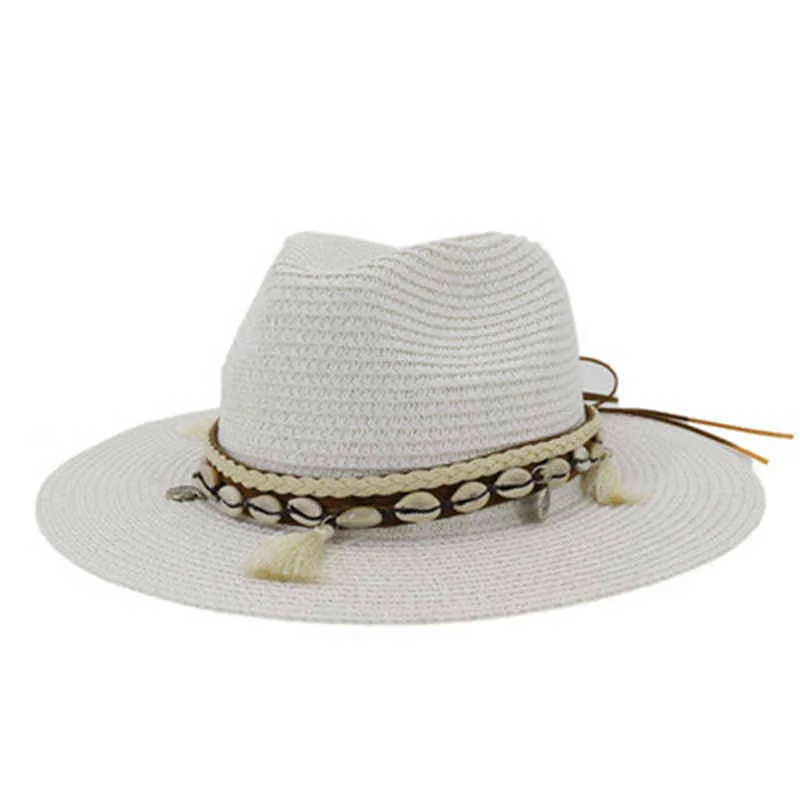 Vacation Concave Straw Hat with String Mexican National Style Breathable Wide Brim Tomboy Cap for Outdoor Beach Summer LXH G220301