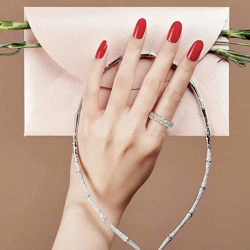 Anel de solitário oevas 100 925 prata esterlina 5 7mm anel oval oval para mulheres que provocam jóias finas de casamento de alto carbono 220726