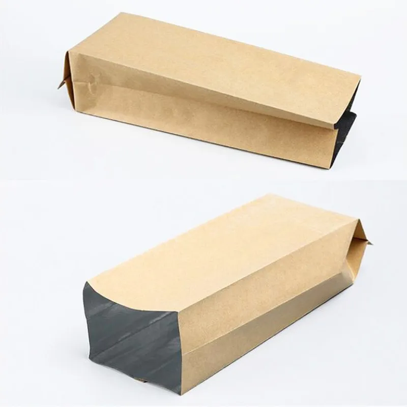 /lote superior de papel kraft de papel alumínio bolsa de folha de alumínio com folha de tolo