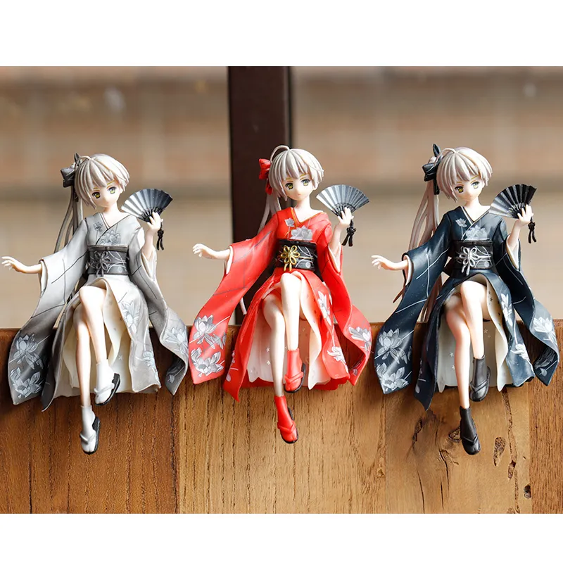 23cm Yosuga No Sora 그림 PVC 액션 애니메이션 컬렉션 주변 장치 인형 모델 장난감 어린이 선물 선물 220520