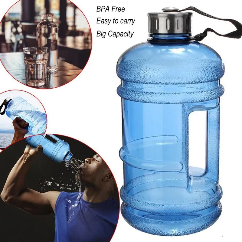 22L PORTABLE STORLEK PETG stor kapacitet Vattenflaska Träning Sportträning Drink Shaker med handtag utomhusgym 2203237654345