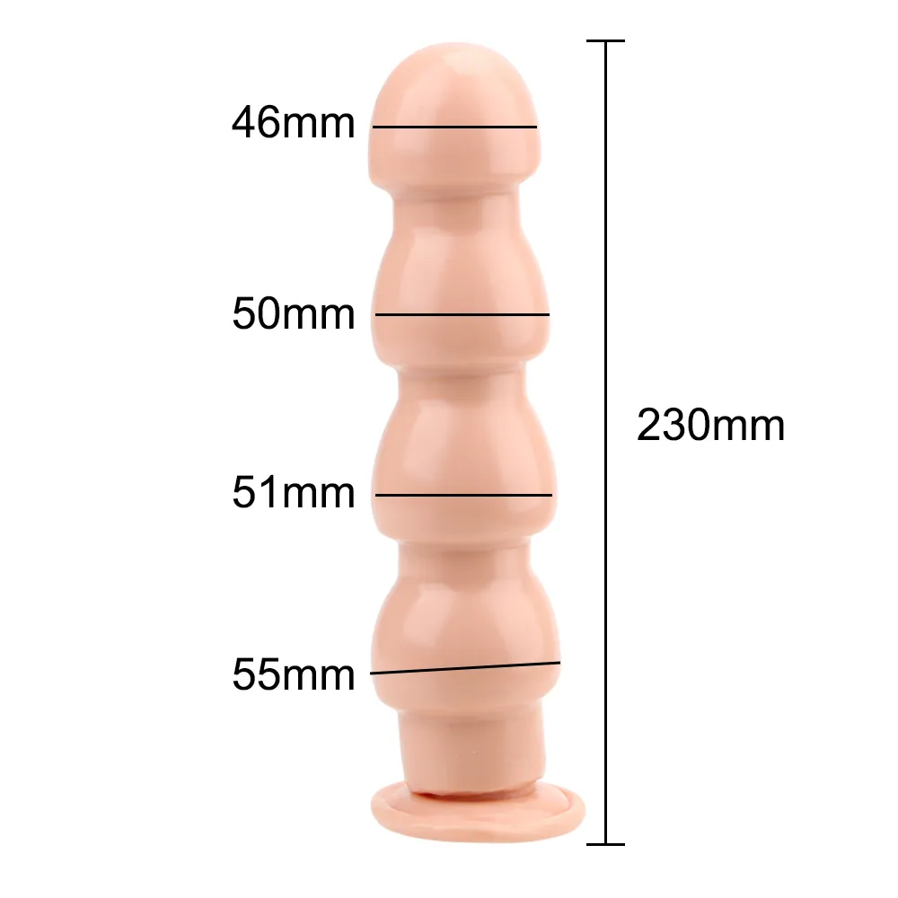 Enorma analproppar 9 tum bollar pvc stora rumpa sexiga leksaker för kvinnor vuxen dilator med sucker sexighop