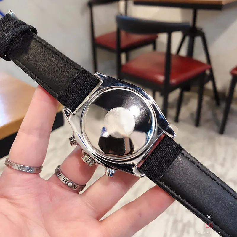 Mens Watch Quartz Movement Watches For Men Wristwatch 43mm Classic Business Designer Wristwatches Stainless Steel Case Montre De L242Z