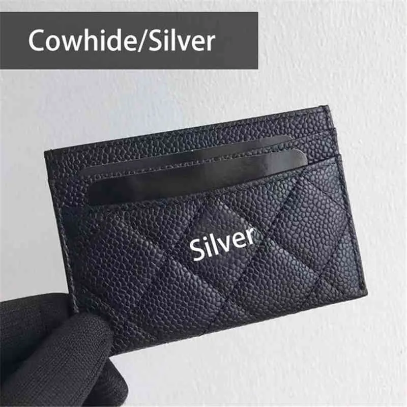Держатели карт Lingge xioxiangfeng Luxury Высококачественный кожаный идентификатор Credit Clip Zero Wallet Cowear Card Card сумка HEFW1914895