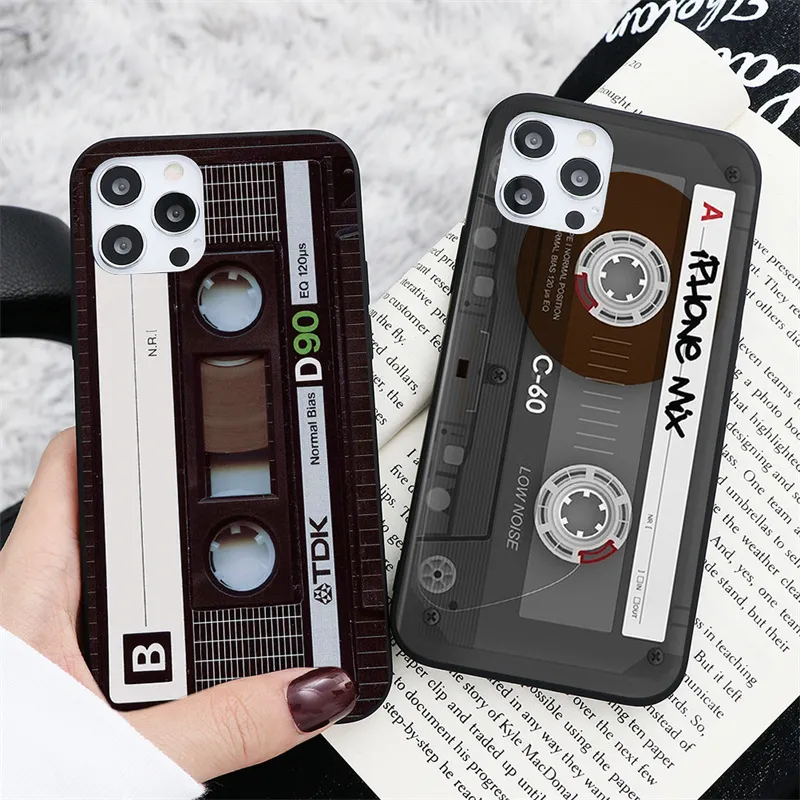 Rétro CD souple coques de téléphone en TPU pour Xiaomi Mi Redmi Note 10 9 9S 9T 8T 8 9A 7A 7 Pro Lite 10T M3 F3 X3 NFC A3 Capa Funda