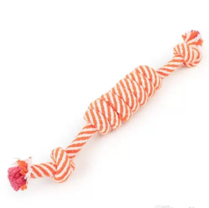 Pet Toys for Dog Funny Chew Knot Cotton Bone Rope Puppy Dog Toy Pets Dogs Pet Supplies for Small Dogs for Puppys C0418