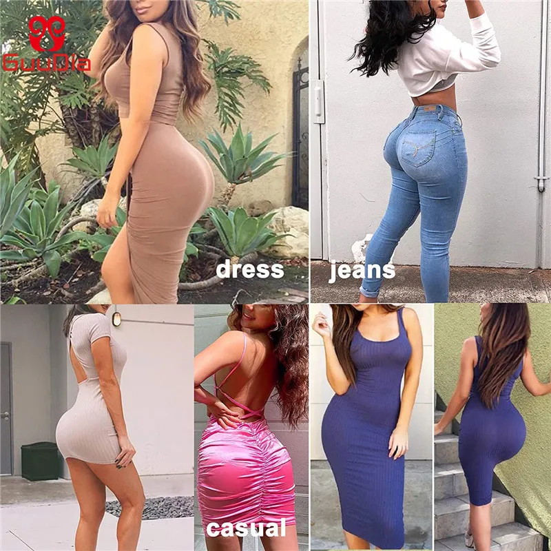 GUUDIA rehausseur de hanche bout à bout femmes corps Shaper culotte rembourrée dentelle Push Up Body Shapers ventre contrôle culotte Shapewear 220506