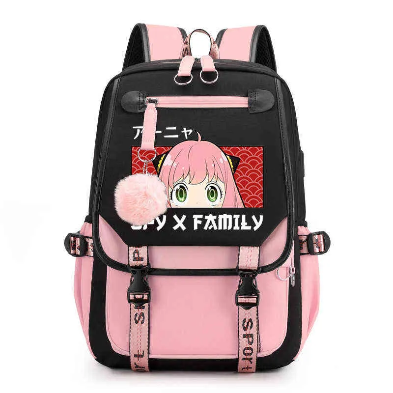 Backpack Spy X Family Anya Anime Primary School S Waterproof