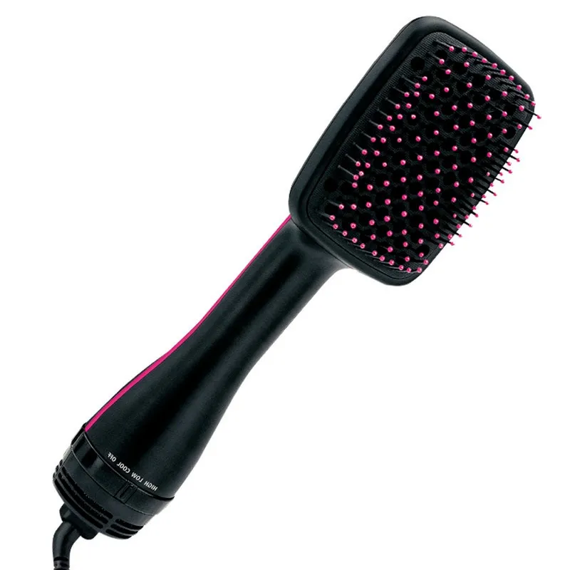3 IN 1 One Step Hair Dryer Volumizer Electric Blow Dryer Air Brush Hair Straightener Curler Comb Hair Dryer And Styler 2206247581286