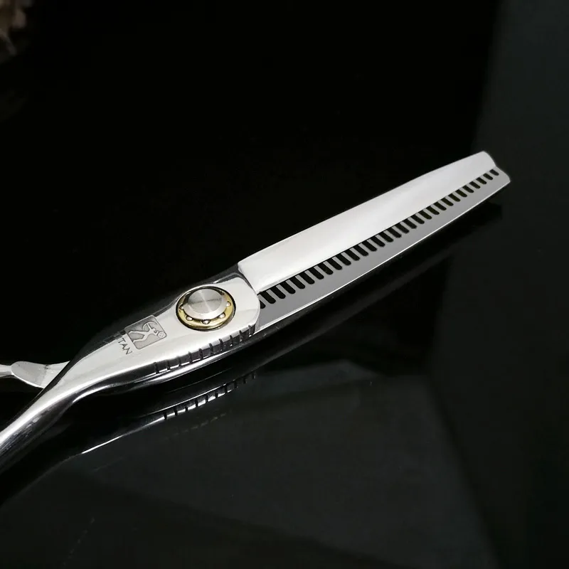 Titan coiffeur professionnel coupe ciseaux amincissants pour kit d'outils de salon de coiffure 220317