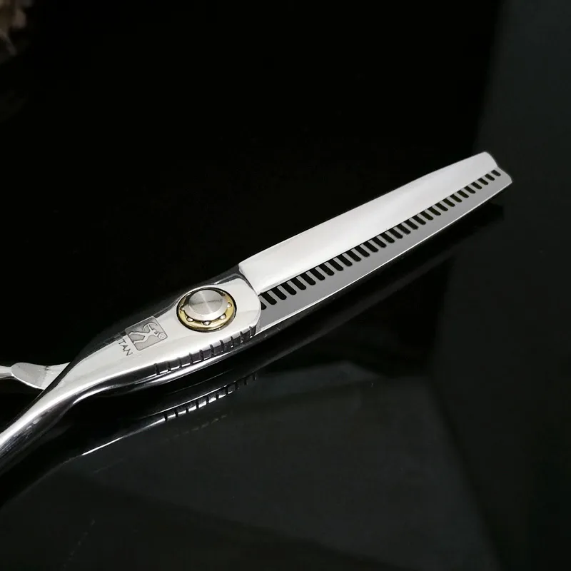 Titan Professional Hairdresser Cut Thinning Tesoura para Barber Salon Tools Kit 220317