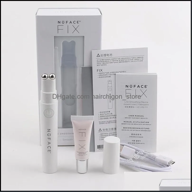 nuface fix line smoothing device firm smooth tighten face massager