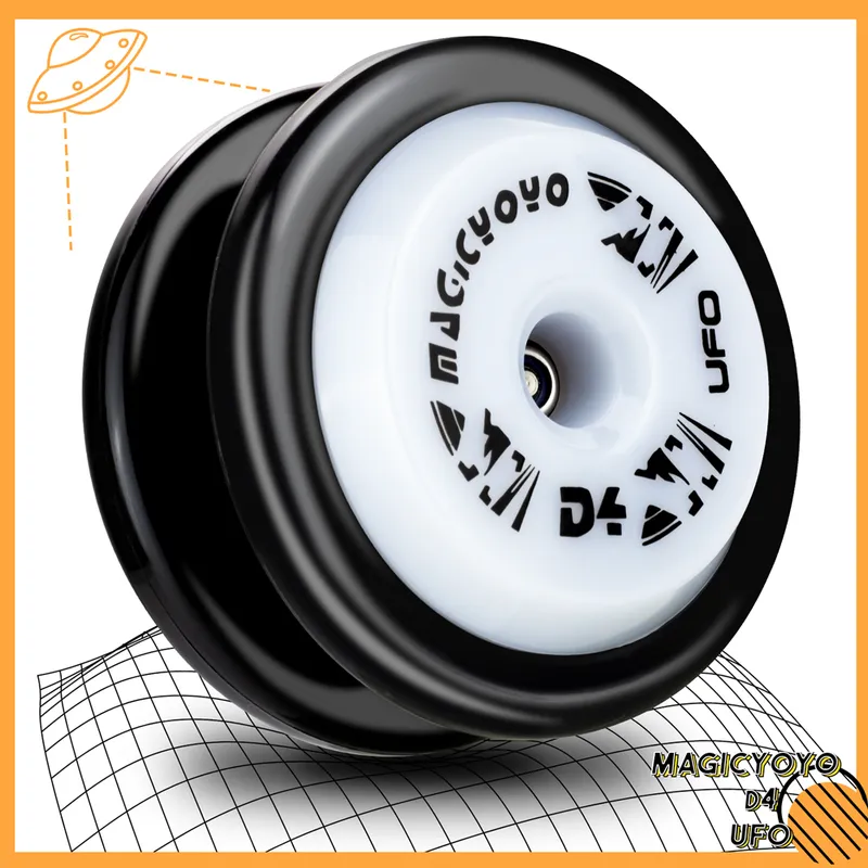 MAGICYOYO D4 UFO Responsive Yo yo Plastic Looping Yoyo for Kids Professional YoYo Great 2A Tricks 220817